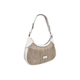 Nova Leather Straw Short Shoulder