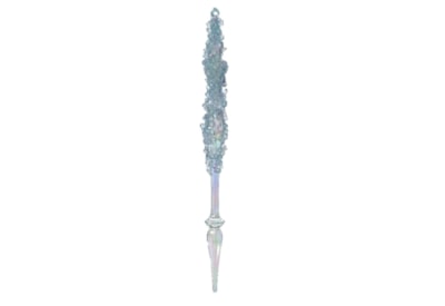 Icicle Frosted Acrylic Beads 18cm Icicle Frosted Acrylic Beads 18cm