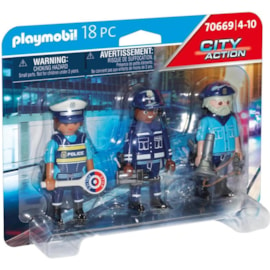 Playmobil Police Figure Set (70669)