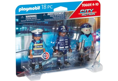 Playmobil Police Figure Set (70669)