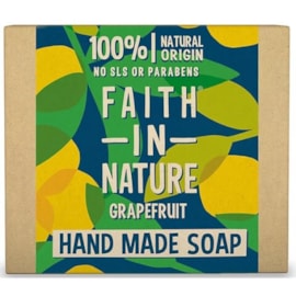 Faith In Nature Soap Grapefruit 100g Faith In Nature Soap Grapefruit 100g