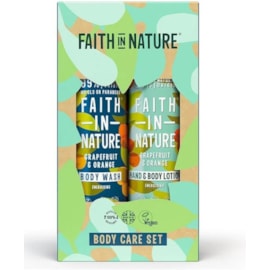 Faith In Nature Grapefruit & Orange Bodycare Duo Faith In Nature Grapefruit & Orange Bodycare Duo