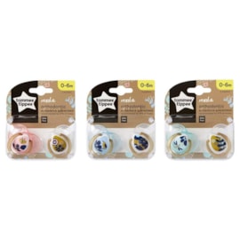 Tommee Tippee Moda Soother 0-6months 2pk Tommee Tippee Moda Soother 0-6months 2pk