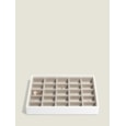 Classic 25 Section Stacker White Classic 25 Section Stacker White