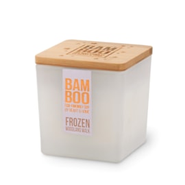 Heart & Home Bamboo Candle Jar Frozen Woodland Walk Small Heart & Home Bamboo Candle Jar Frozen Woodland Walk Small