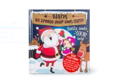 History & Heraldry Santa Christmas Story Book Blank Female