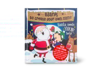 History & Heraldry Santa Christmas Story Book Blank Male