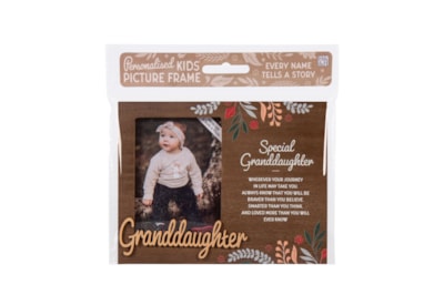 History & Heraldry Personalised Picture Frame Special Granddaughter History & Heraldry Personalised Picture Frame Special Granddaughter