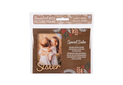 History & Heraldry Personalised Picture Frame Sister History & Heraldry Personalised Picture Frame Sister