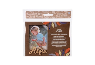 History & Heraldry Personalised Picture Frame Alfie History & Heraldry Personalised Picture Frame Alfie