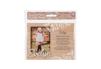 History & Heraldry Personalised Picture Frame Evelyn History & Heraldry Personalised Picture Frame Evelyn