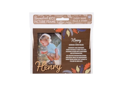History & Heraldry Personalised Picture Frame Henry History & Heraldry Personalised Picture Frame Henry