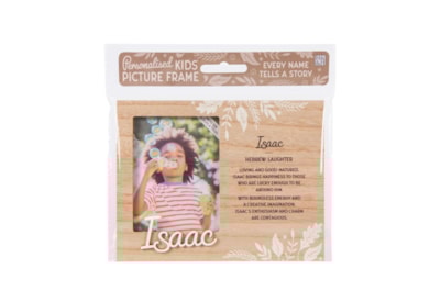 History & Heraldry Personalised Picture Frame Isaac History & Heraldry Personalised Picture Frame Isaac