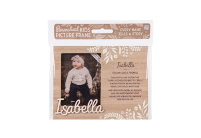 History & Heraldry Personalised Picture Frame Isabella History & Heraldry Personalised Picture Frame Isabella