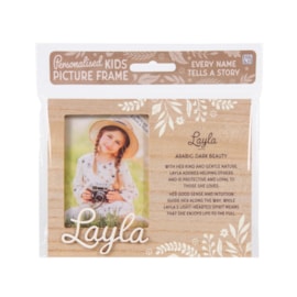 History & Heraldry Personalised Picture Frame Layla History & Heraldry Personalised Picture Frame Layla