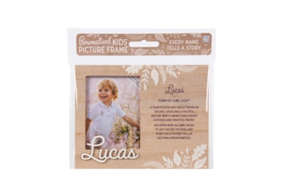 History & Heraldry Personalised Picture Frame Lucas History & Heraldry Personalised Picture Frame Lucas