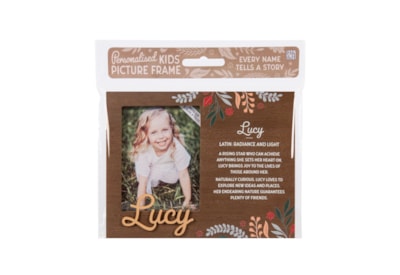 History & Heraldry Personalised Picture Frame Lucy History & Heraldry Personalised Picture Frame Lucy