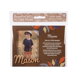 History & Heraldry Personalised Picture Frame Mason History & Heraldry Personalised Picture Frame Mason