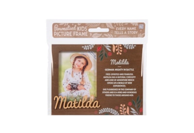 History & Heraldry Personalised Picture Frame Matilda History & Heraldry Personalised Picture Frame Matilda