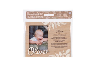 History & Heraldry Personalised Picture Frame Oliver History & Heraldry Personalised Picture Frame Oliver