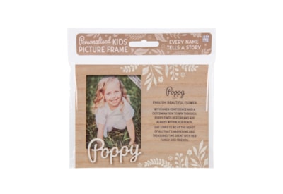 History & Heraldry Personalised Picture Frame Poppy History & Heraldry Personalised Picture Frame Poppy