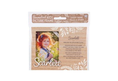 History & Heraldry Personalised Picture Frame Scarlett History & Heraldry Personalised Picture Frame Scarlett