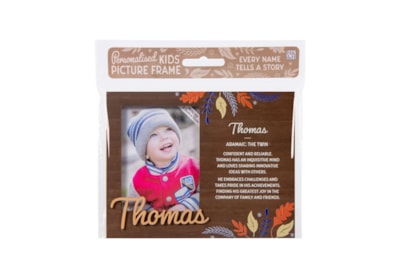 History & Heraldry Personalised Picture Frame Thomas History & Heraldry Personalised Picture Frame Thomas