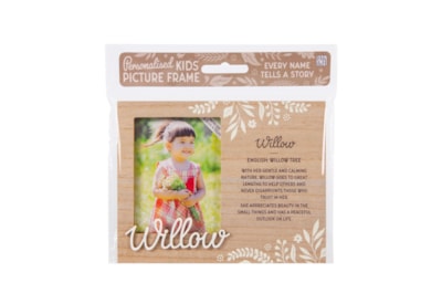 History & Heraldry Personalised Picture Frame Willow History & Heraldry Personalised Picture Frame Willow