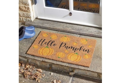Smart Garden Hello Pumpkin Door Mat 40x60cm Smart Garden Hello Pumpkin Door Mat 40x60cm