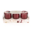 Set Of 3 Votive Candles Peony & Water Lily Set Of 3 Votive Candles Peony & Water Lily