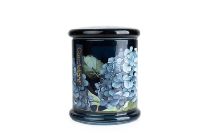 Large Glass Lidded Jar Hydrangea & Jasmine Large Glass Lidded Jar Hydrangea & Jasmine