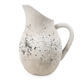 26Cm Terracotta Jug Stone Effect 26Cm Terracotta Jug Stone Effect