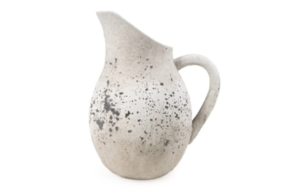 26Cm Terracotta Jug Stone Effect 26Cm Terracotta Jug Stone Effect