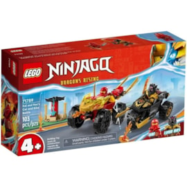 Lego® Ninjago Kai's & Ras's Car & Bike Battle (71789)