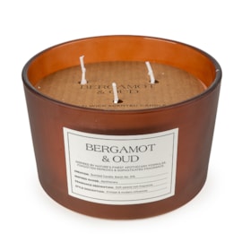 3 Wick Candle Bergamot & Oud 3 Wick Candle Bergamot & Oud