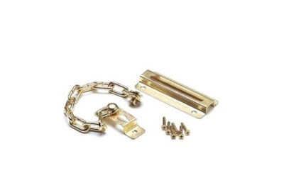 Starpack Brassed Steel Door Safety Chain