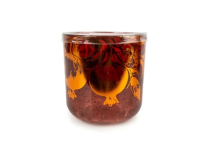 Led Electroplate Candle Forest Pine & Pomegranate Led Electroplate Candle Forest Pine & Pomegranate