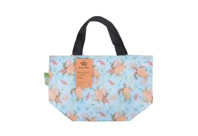 Eco Chic Blue Sea Turtles Lunch Bag
