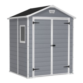 Keter Manor Shed 6X5Ft Grey Keter Manor Shed 6X5Ft Grey