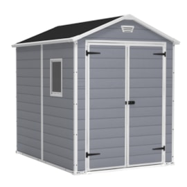 Keter Manor Shed 6X8Ft Grey Keter Manor Shed 6X8Ft Grey