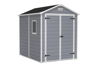 Keter Manor Shed 6X8Ft Grey Keter Manor Shed 6X8Ft Grey