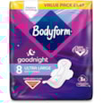 Bodyform Ultra Fit Goodnight 1.49* 8s Bodyform Ultra Fit Goodnight 1.49* 8s