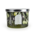 Glass Candle With Metal Lid Olive Vine & Thyme Glass Candle With Metal Lid Olive Vine & Thyme