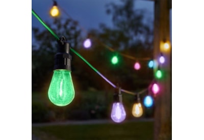 Festoon String Lights Vintage - Multi Coloured - Set Of 20 Festoon String Lights Vintage - Multi Coloured - Set Of 20