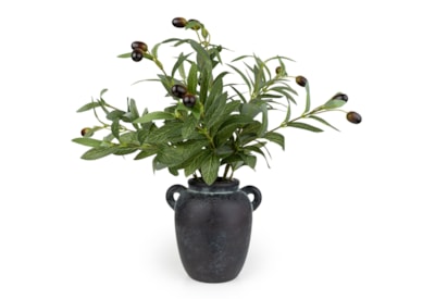 40Cm Olive Tree In Paper Mache Pot 40Cm Olive Tree In Paper Mache Pot