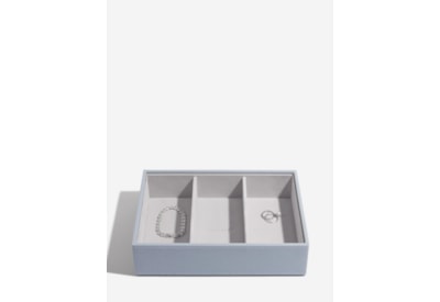 Classic Deep 3 Section Stacker Blue & Grey Classic Deep 3 Section Stacker Blue & Grey
