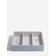 Classic Deep 3 Section Stacker Blue & Grey