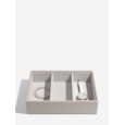 Classic 3 Section Deep Stacker Taupe & Grey