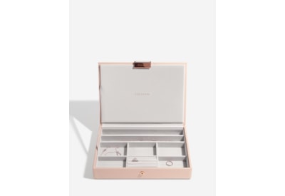 Classic Lidded Stacker Blush & Grey Classic Lidded Stacker Blush & Grey