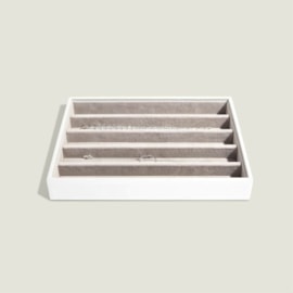 Lc.classic 5 Section Necklace Stacker White Lc.classic 5 Section Necklace Stacker White